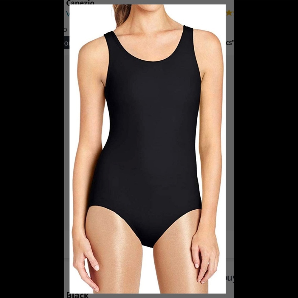 Capezio Basic Tank Leotard - Black